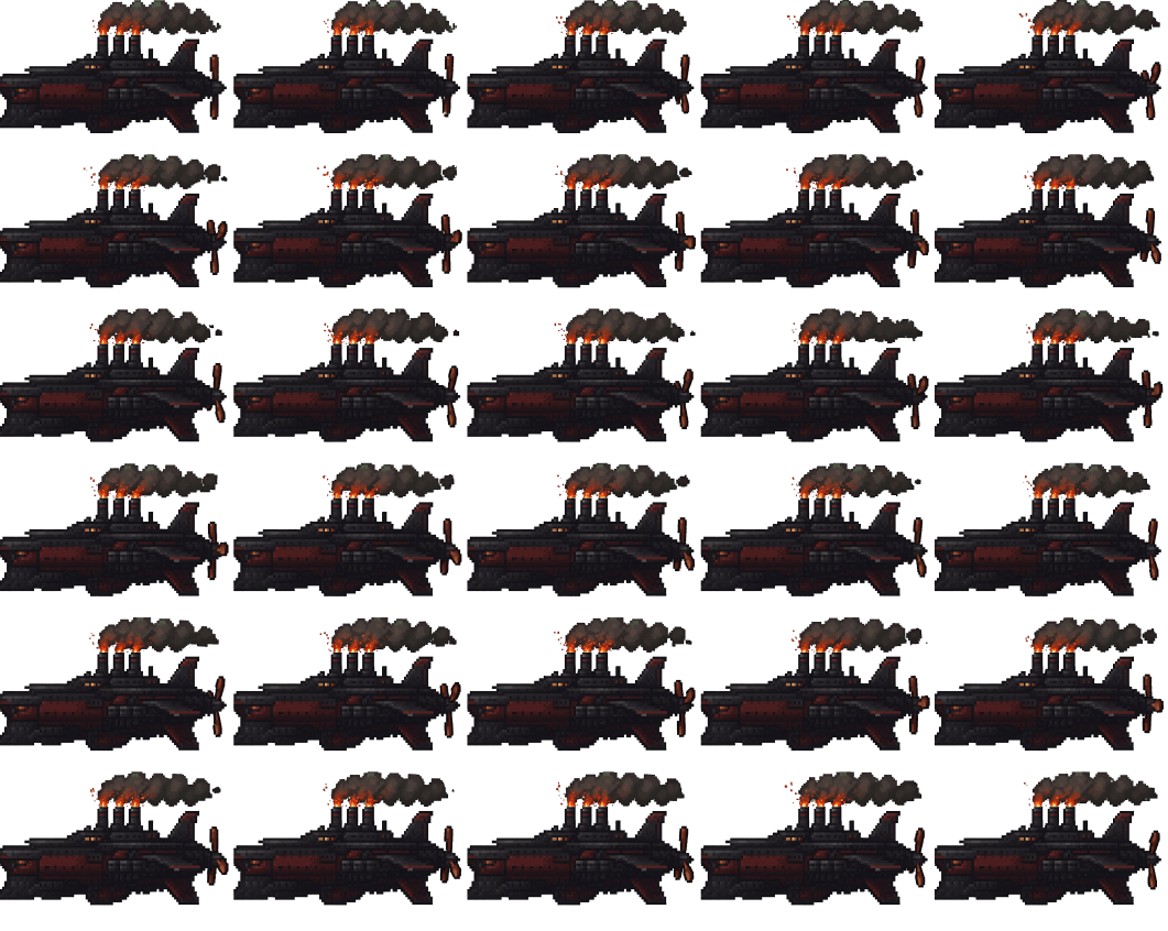 Air capitalship spritesheet