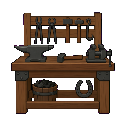 AI-generated bench prop