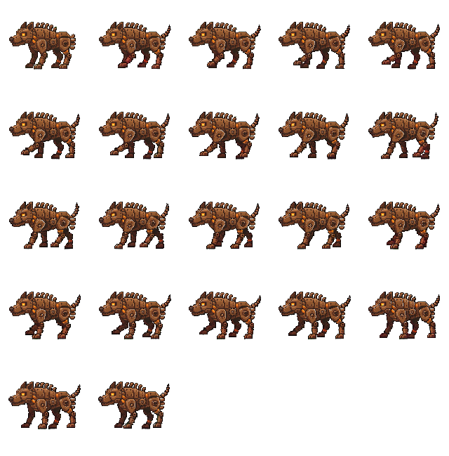 Dog spritesheet