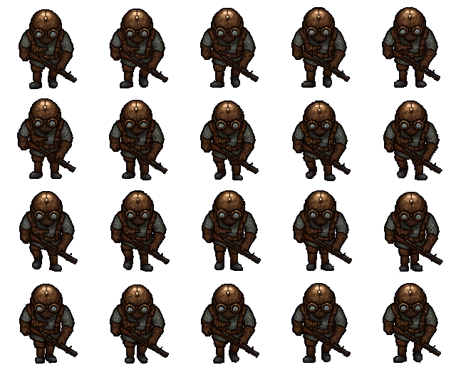 Infantry spritesheet