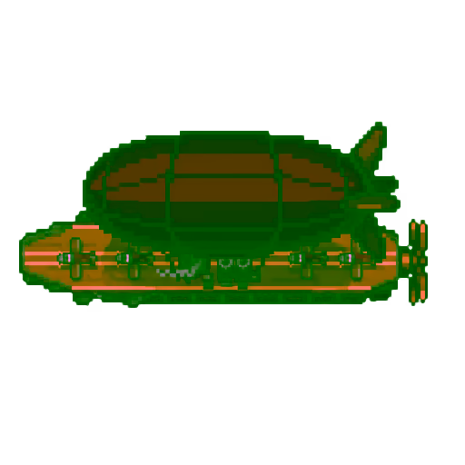 AI-generated mothership top view
